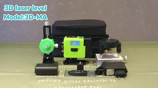 Laser Level 2 Lines Automatic Self-Leveling Laser Green Line