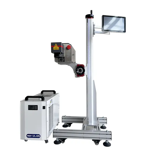 Expiry Date Batch Code Printer CO2 Fiber UV Laser Marking Machine 3W 5W Qr Code Online Printer Laser for Flexible Packaging Machine/PE Material