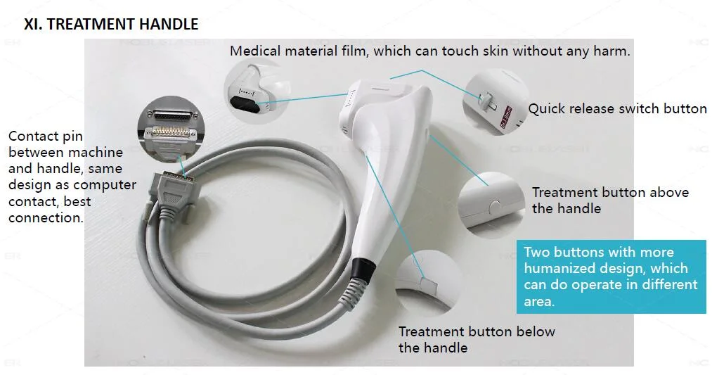 3D Portable Hifu Face Lifting Slimming Machine Beijing Noble Laser