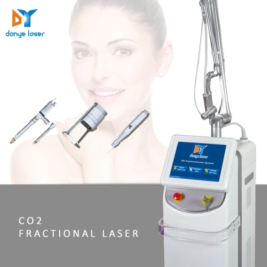 Máquina de eliminación de cicatrices para rejuvenecimiento facial con láser fraccionado de CO2 con tubo RF para uso en clínicas y hospitales